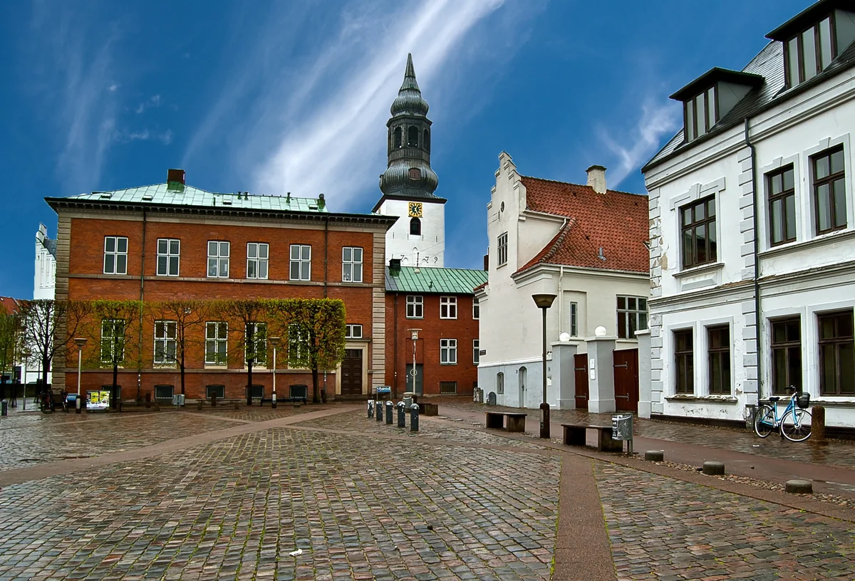 View of Aalborg - a perfect place to relax and enjoy your jacuzzi