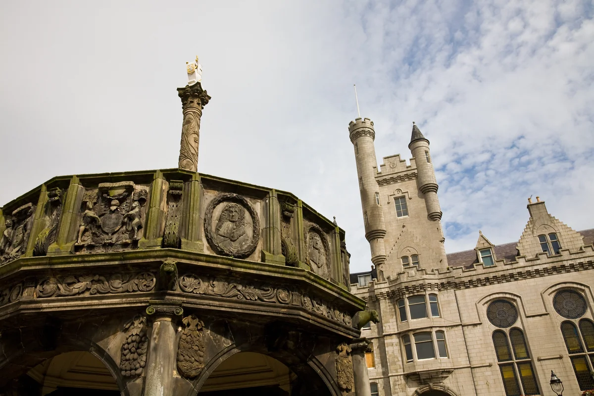 View of Aberdeen - a perfect place to relax and enjoy your jacuzzi