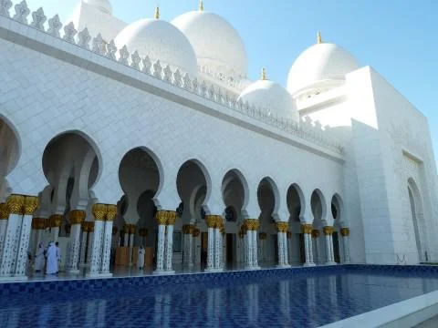 View of Abu Dhabi - a perfect place to relax and enjoy your jacuzzi