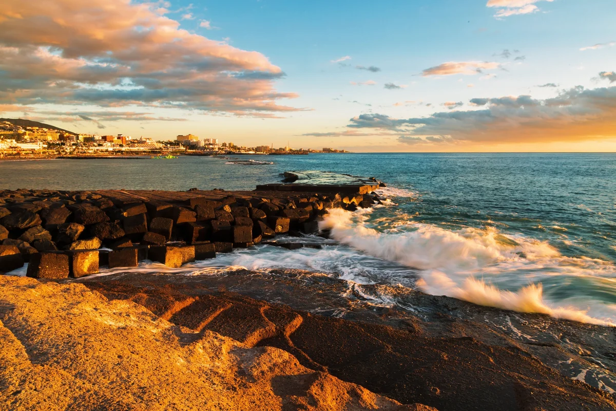 View of Tenerife - a perfect place to relax and enjoy your jacuzzi