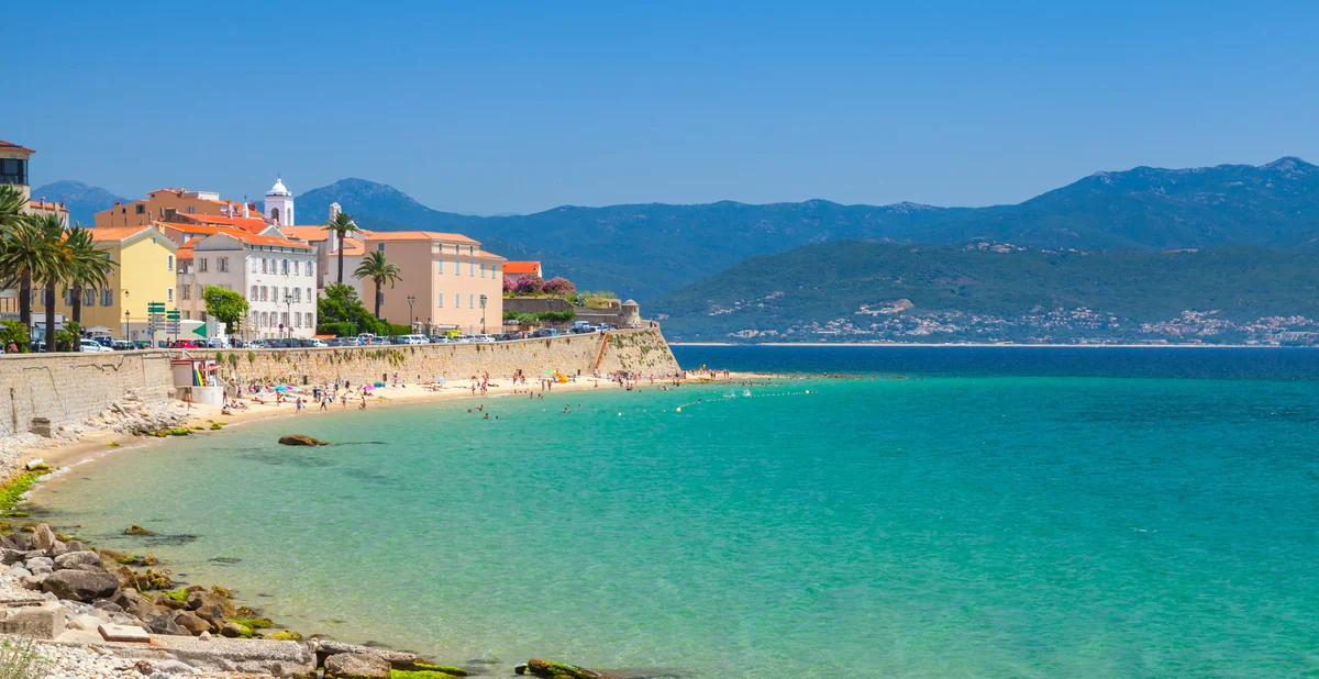View of Ajaccio - a perfect place to relax and enjoy your jacuzzi