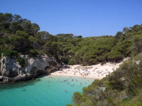 View of Menorca - a perfect place to relax and enjoy your jacuzzi
