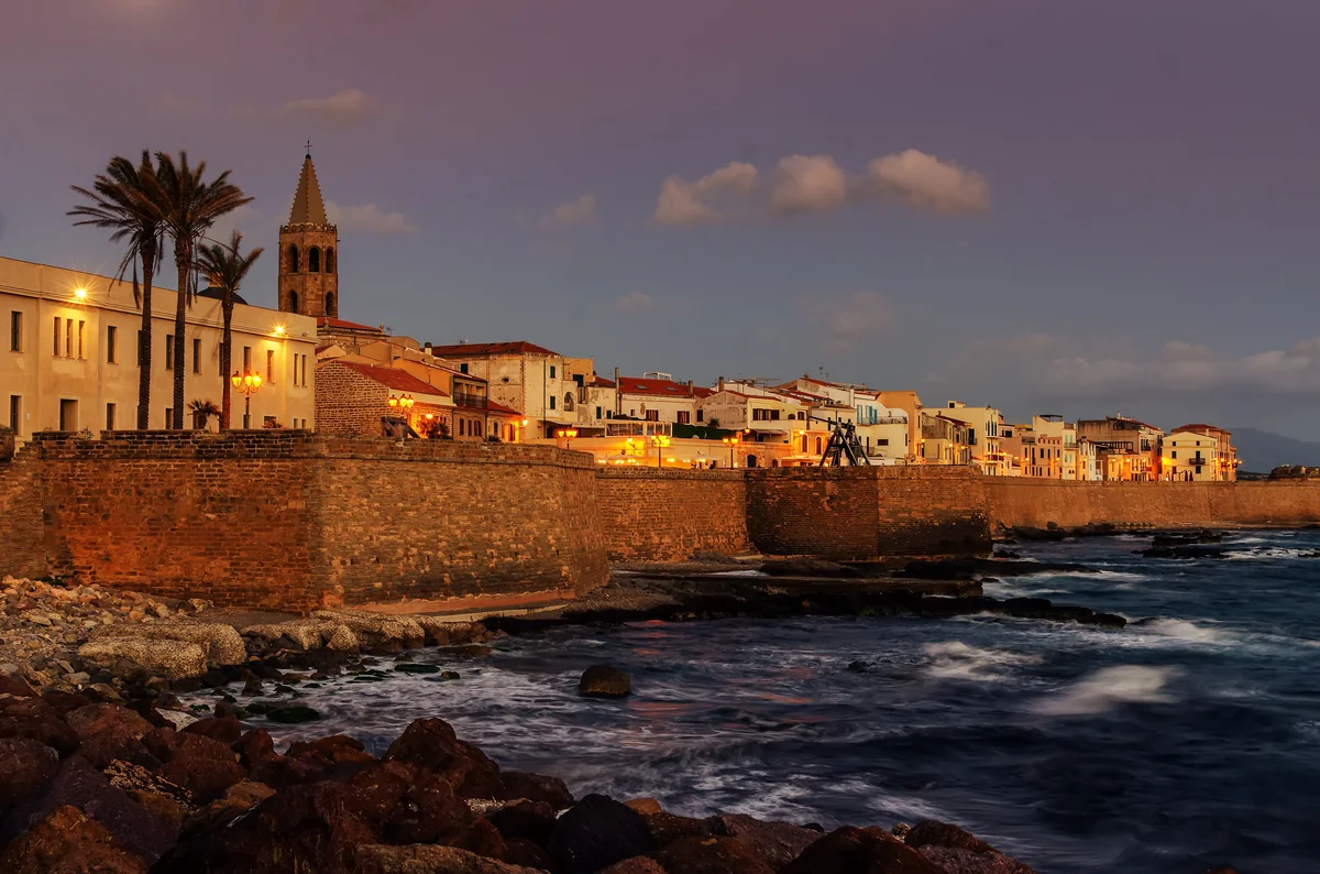 View of Alghero - a perfect place to relax and enjoy your jacuzzi