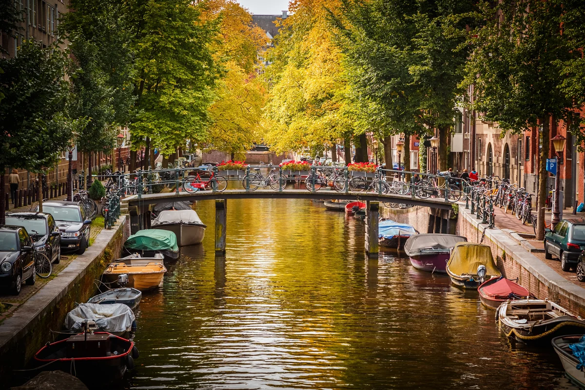 View of Amsterdam - a perfect place to relax and enjoy your jacuzzi