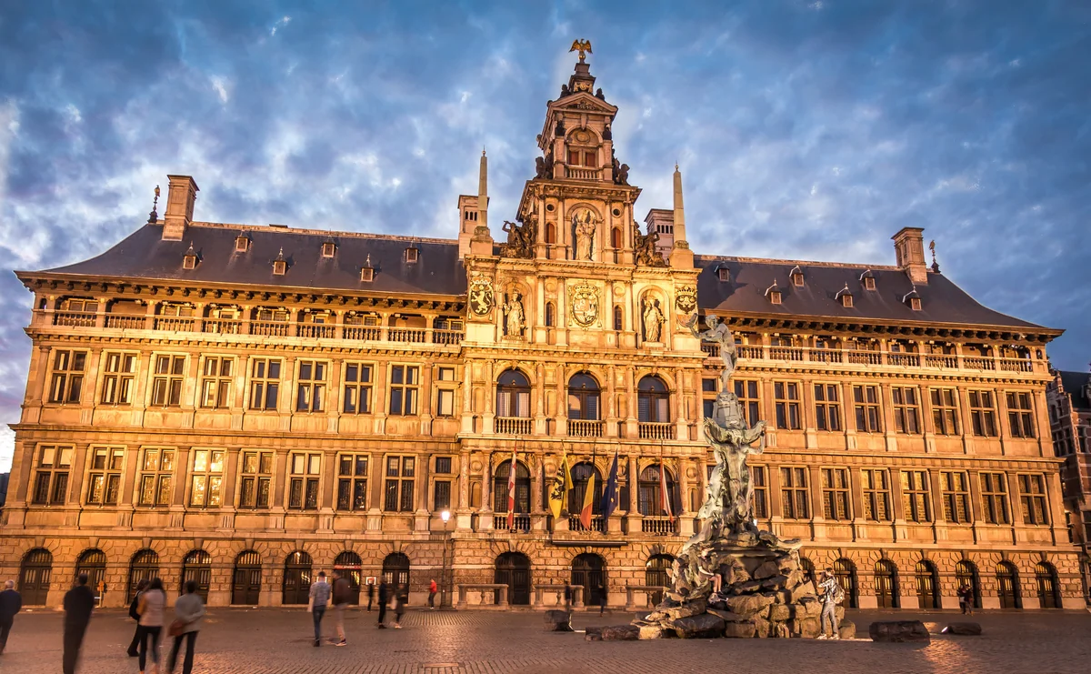View of Antwerp - a perfect place to relax and enjoy your jacuzzi