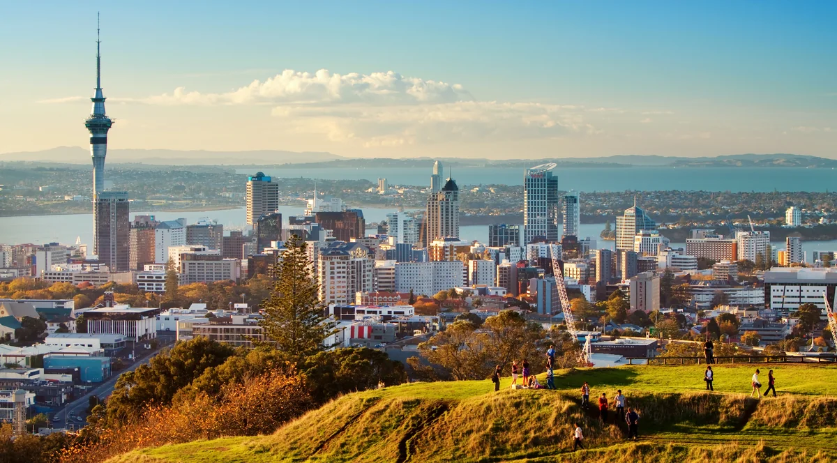 View of Auckland - a perfect place to relax and enjoy your jacuzzi