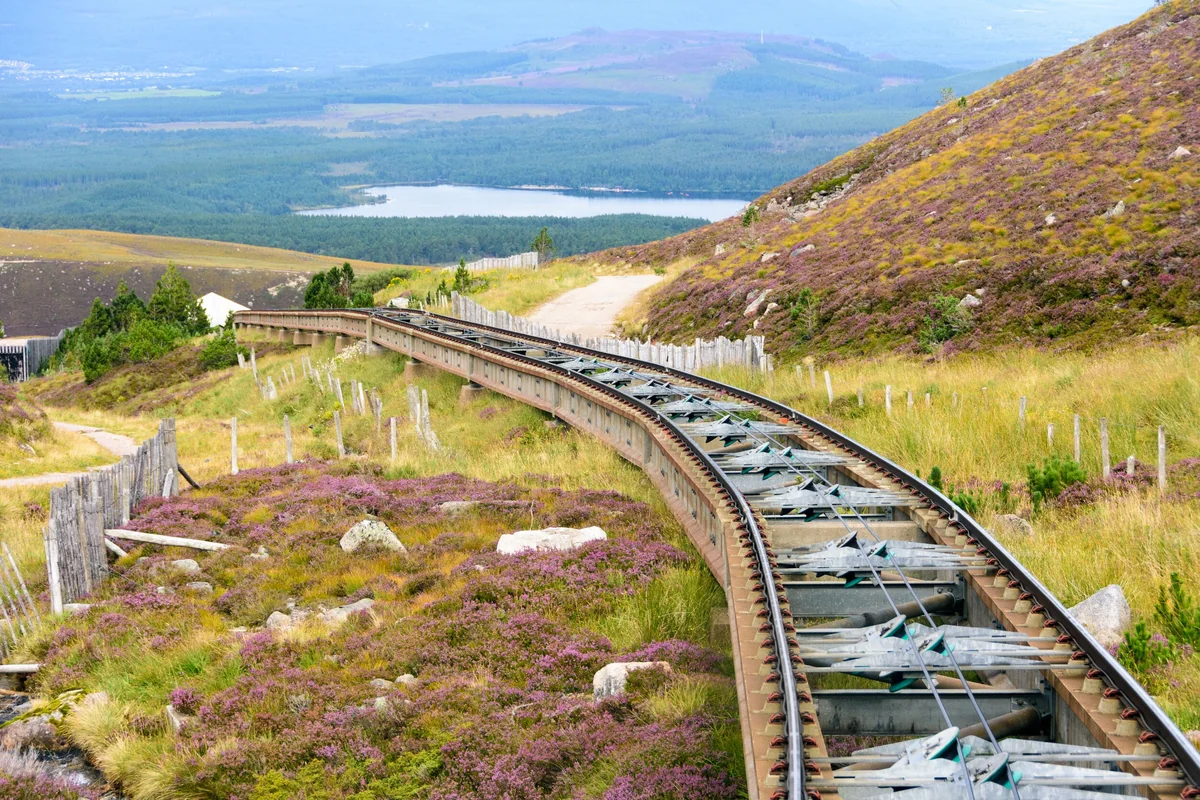 View of Aviemore - a perfect place to relax and enjoy your jacuzzi