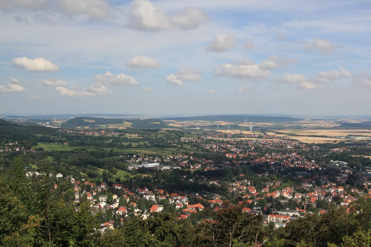View of Bad Harzburg - a perfect place to relax and enjoy your jacuzzi
