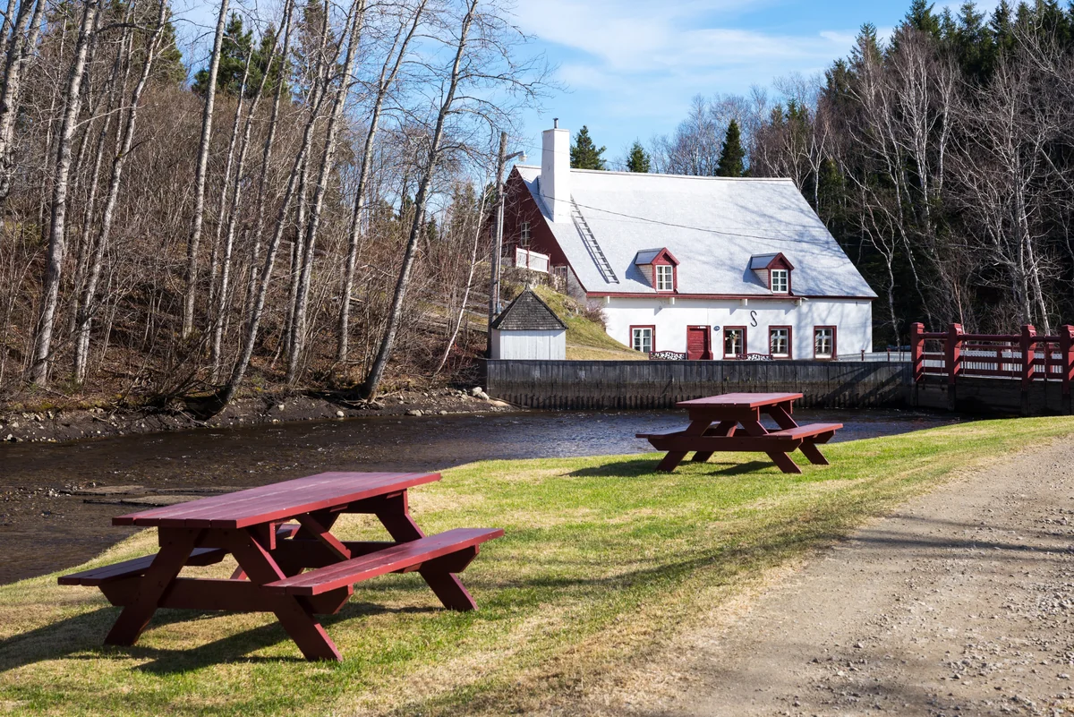 View of Baie-Saint-Paul - a perfect place to relax and enjoy your jacuzzi