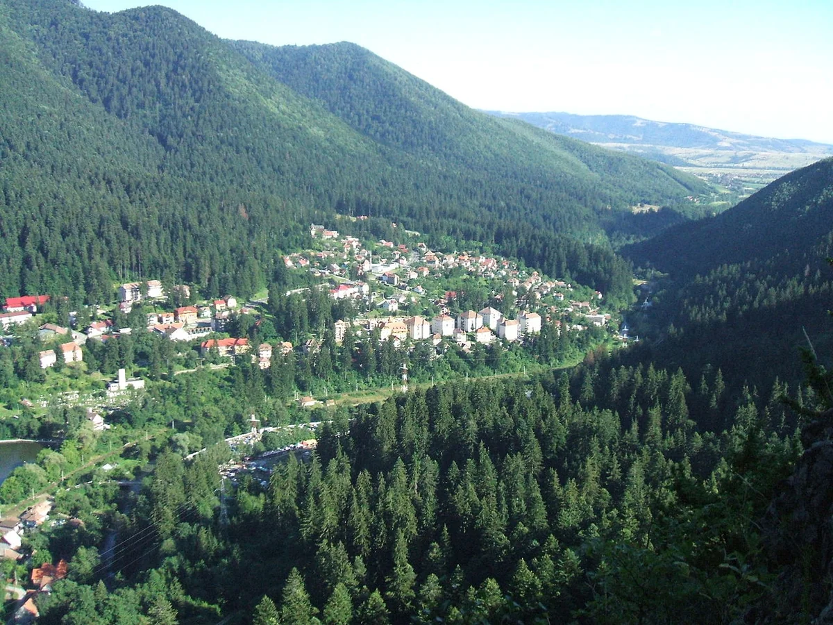 View of Băile Tuşnad - a perfect place to relax and enjoy your jacuzzi