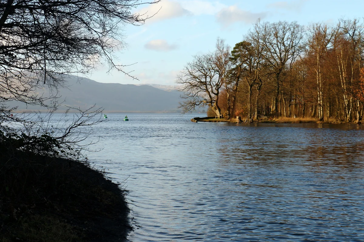 View of Balloch - a perfect place to relax and enjoy your jacuzzi