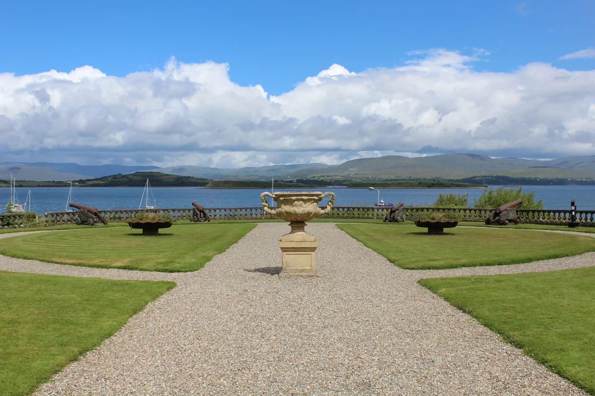 View of Bantry - a perfect place to relax and enjoy your jacuzzi