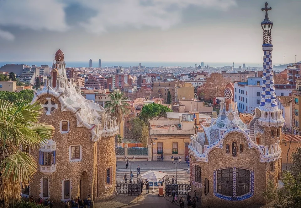 View of Barcelona - a perfect place to relax and enjoy your jacuzzi