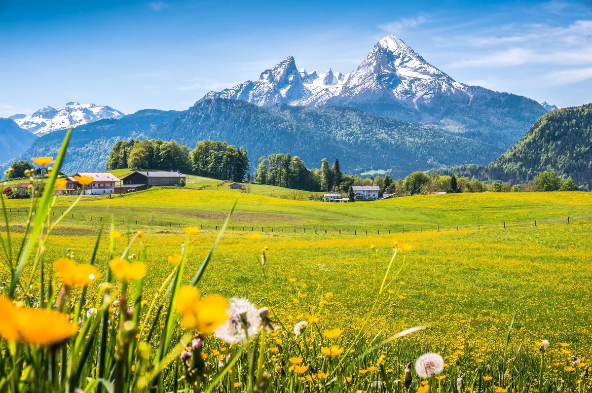 View of Berchtesgaden - a perfect place to relax and enjoy your jacuzzi