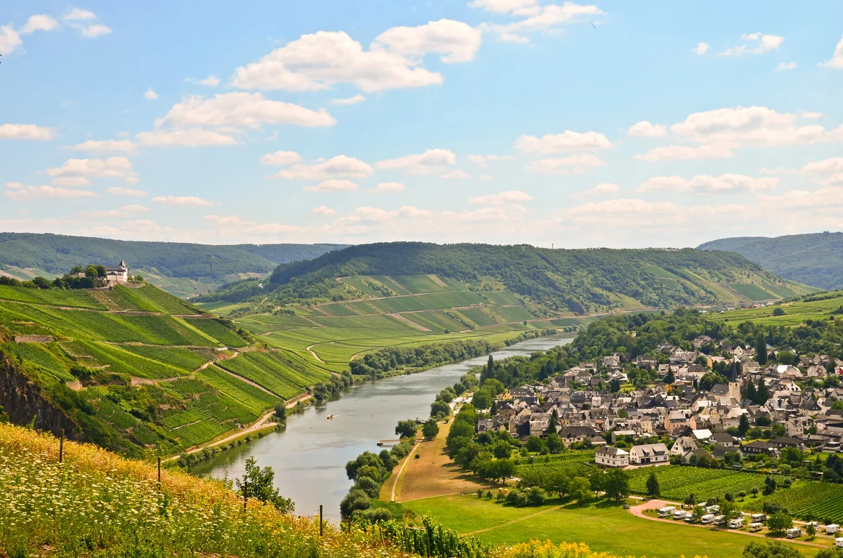 View of Bernkastel-Kues - a perfect place to relax and enjoy your jacuzzi