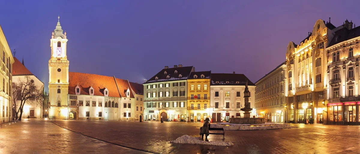 View of Bešeňová - a perfect place to relax and enjoy your jacuzzi