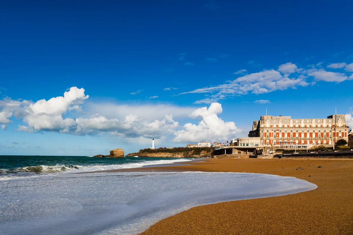 View of Biarritz - a perfect place to relax and enjoy your jacuzzi