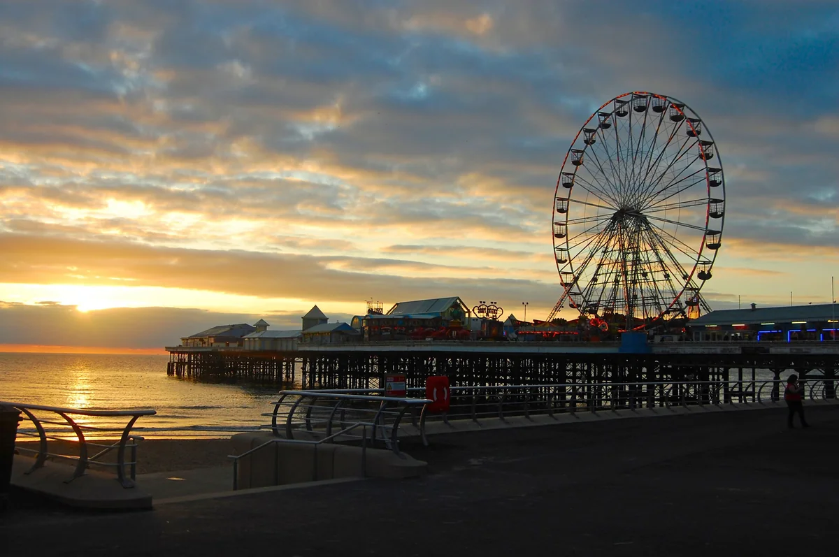 View of Blackpool - a perfect place to relax and enjoy your jacuzzi