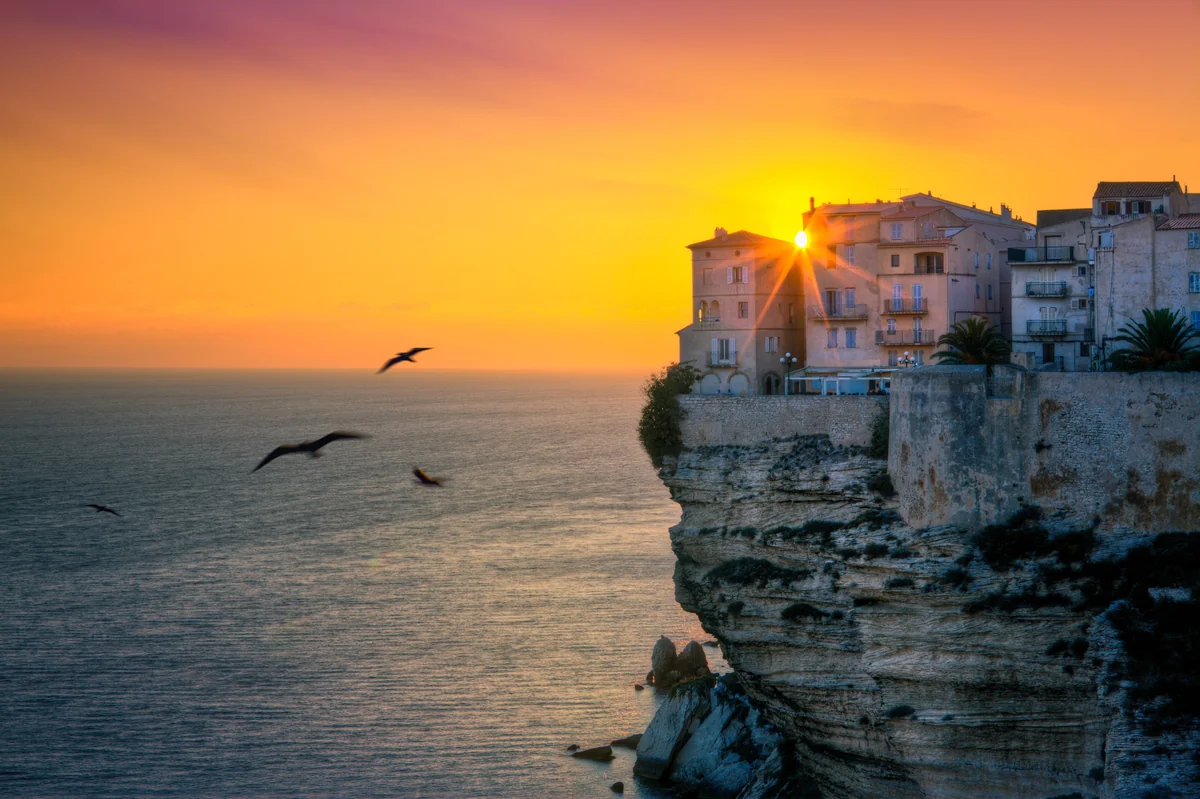 View of Bonifacio - a perfect place to relax and enjoy your jacuzzi