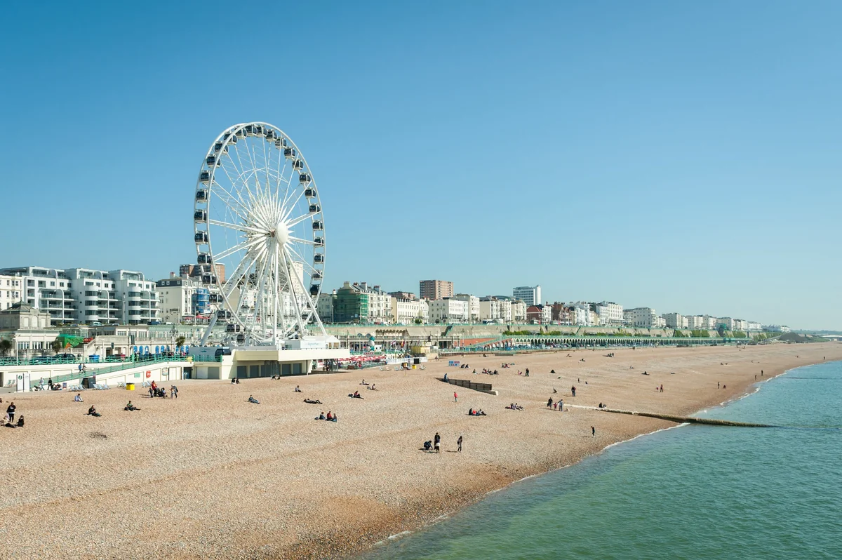 View of Brighton - a perfect place to relax and enjoy your jacuzzi