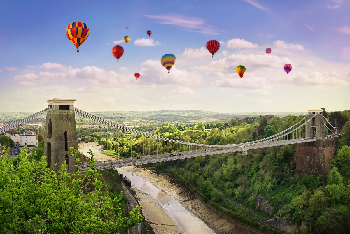 View of Bristol - a perfect place to relax and enjoy your jacuzzi