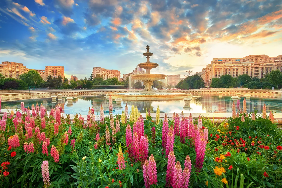 View of Bucharest - a perfect place to relax and enjoy your jacuzzi