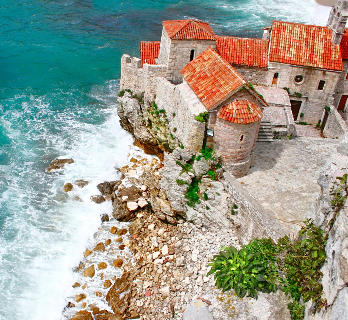 View of Budva - a perfect place to relax and enjoy your jacuzzi
