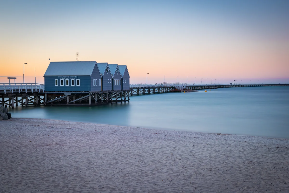 View of Busselton - a perfect place to relax and enjoy your jacuzzi