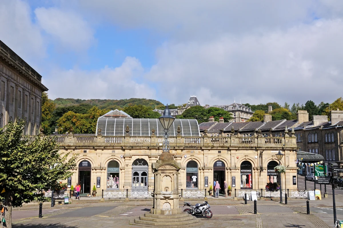 View of Buxton - a perfect place to relax and enjoy your jacuzzi