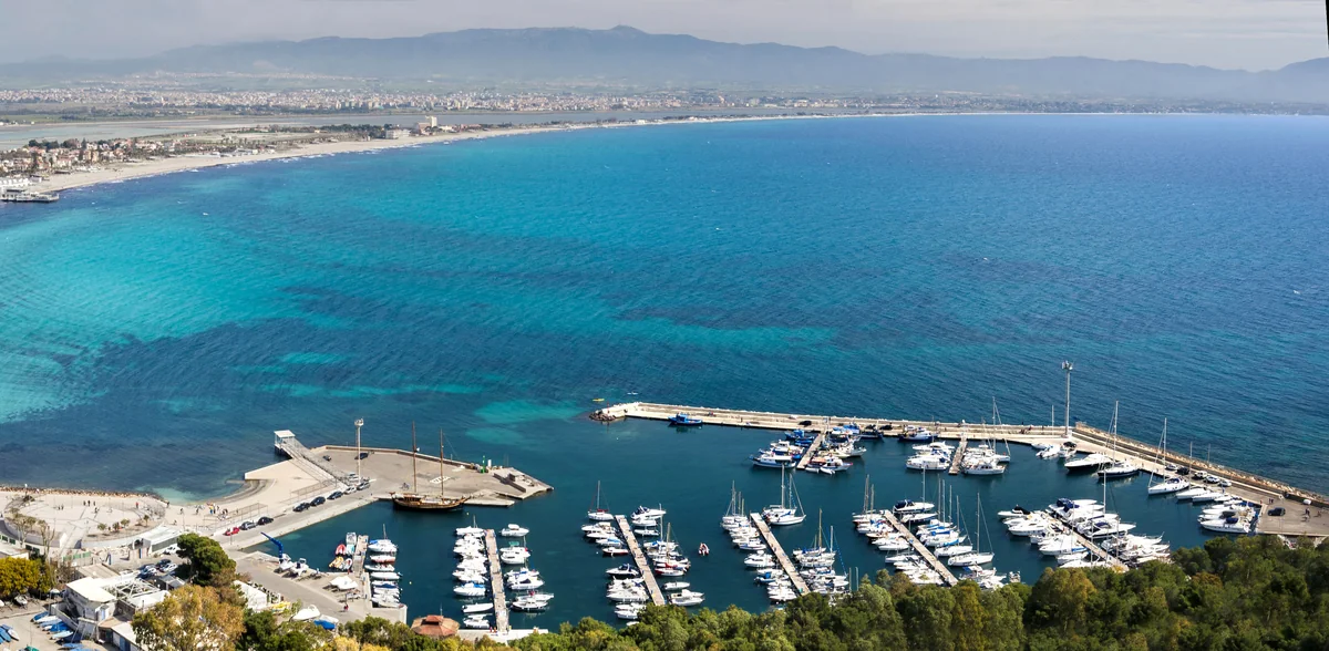 View of Cagliari - a perfect place to relax and enjoy your jacuzzi