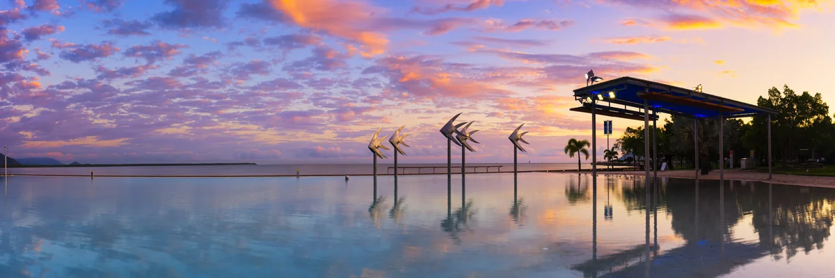 View of Cairns - a perfect place to relax and enjoy your jacuzzi