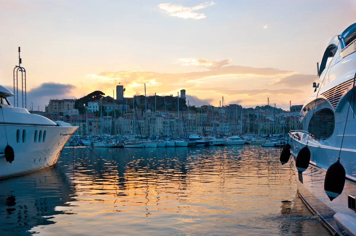 View of Cannes - a perfect place to relax and enjoy your jacuzzi