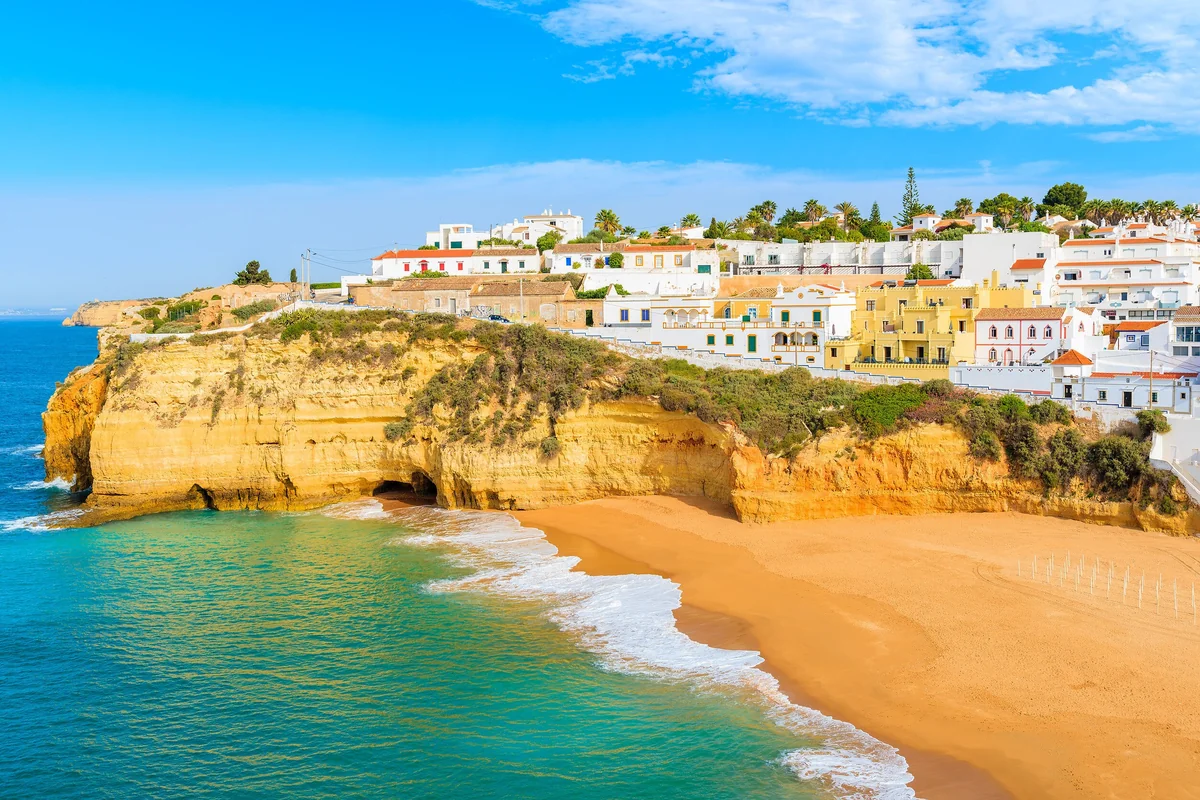 View of Carvoeiro - a perfect place to relax and enjoy your jacuzzi