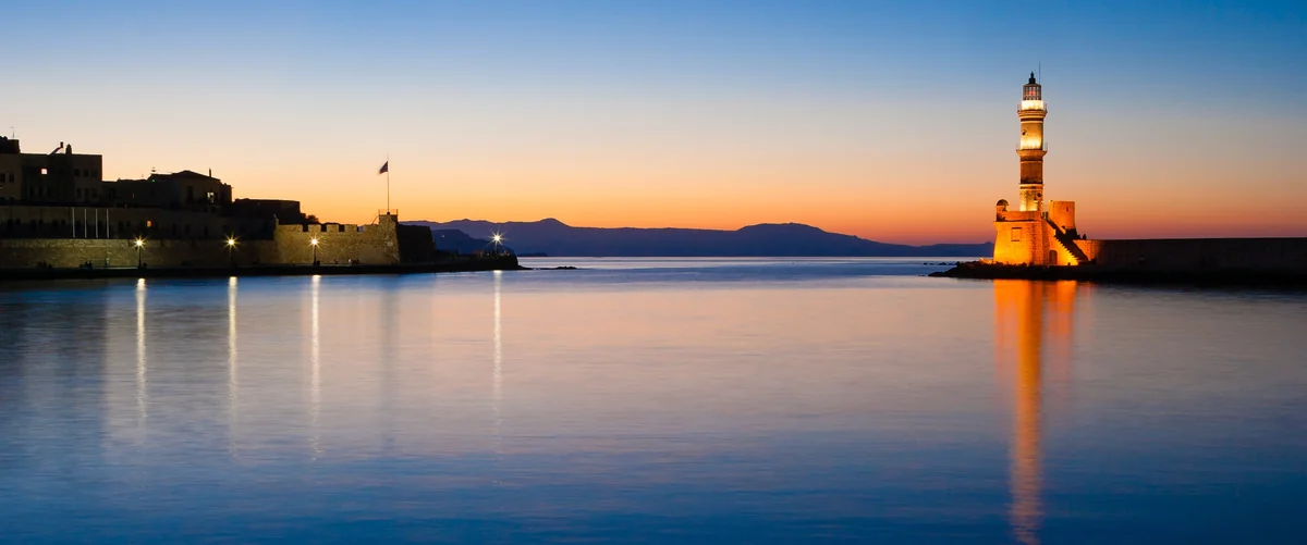 View of Chania - a perfect place to relax and enjoy your jacuzzi