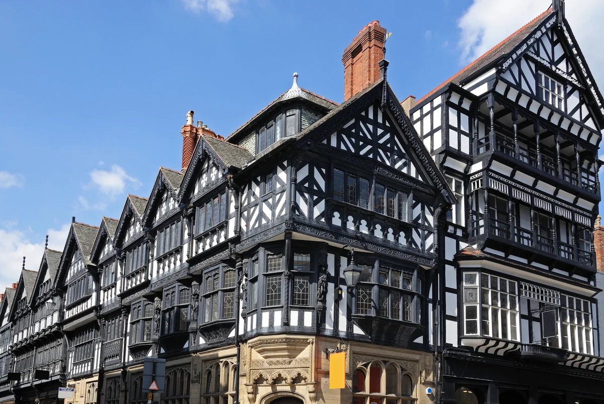 View of Chester - a perfect place to relax and enjoy your jacuzzi