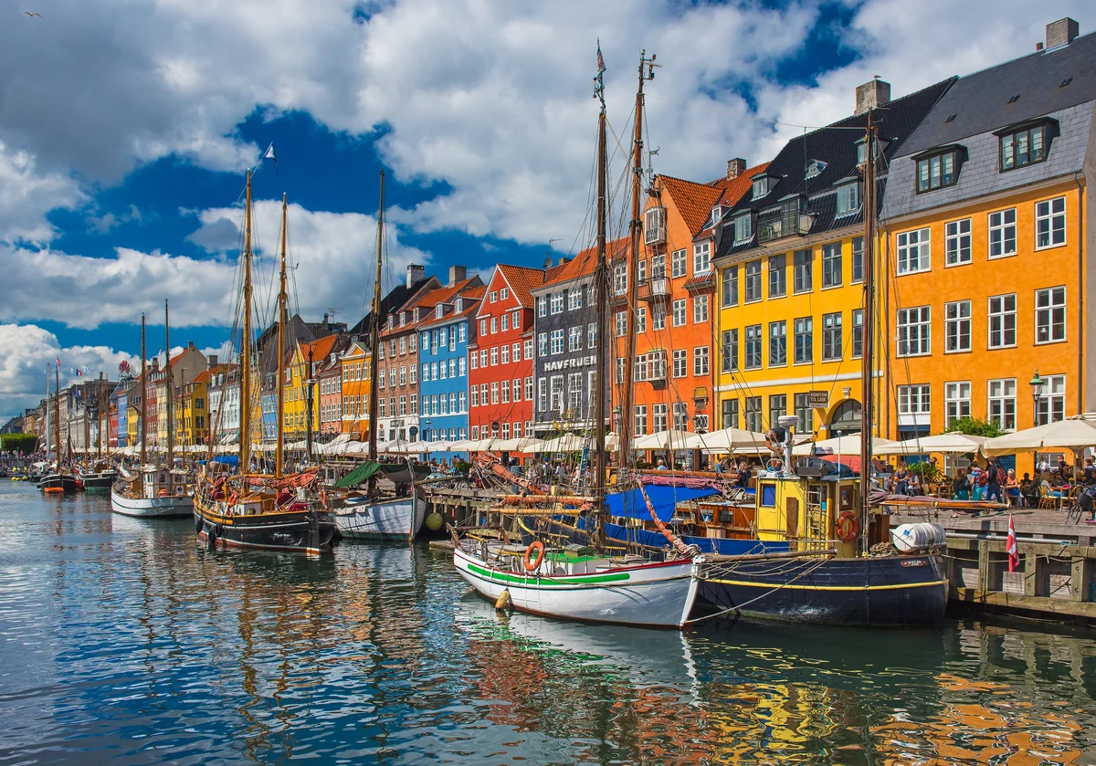 View of Copenhagen - a perfect place to relax and enjoy your jacuzzi