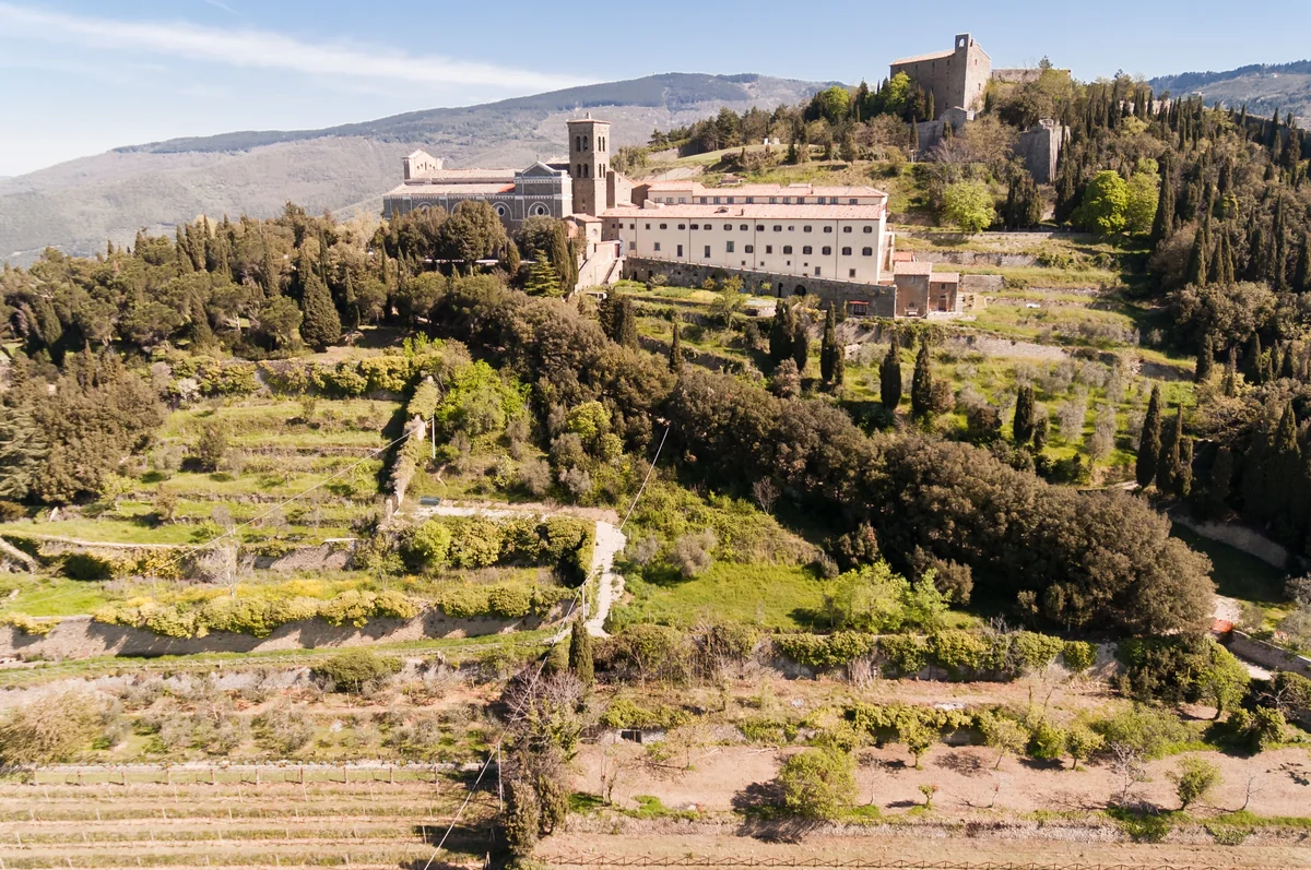 View of Cortona - a perfect place to relax and enjoy your jacuzzi