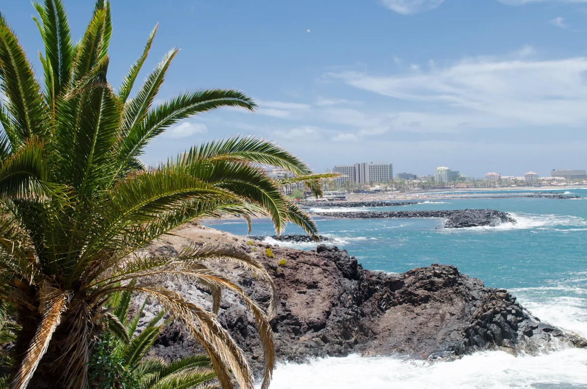 View of Costa Adeje - a perfect place to relax and enjoy your jacuzzi