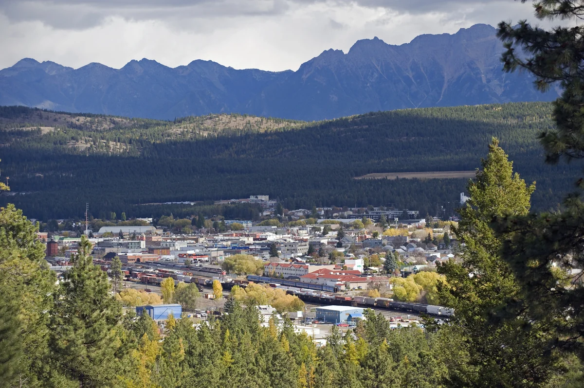 View of Cranbrook - a perfect place to relax and enjoy your jacuzzi