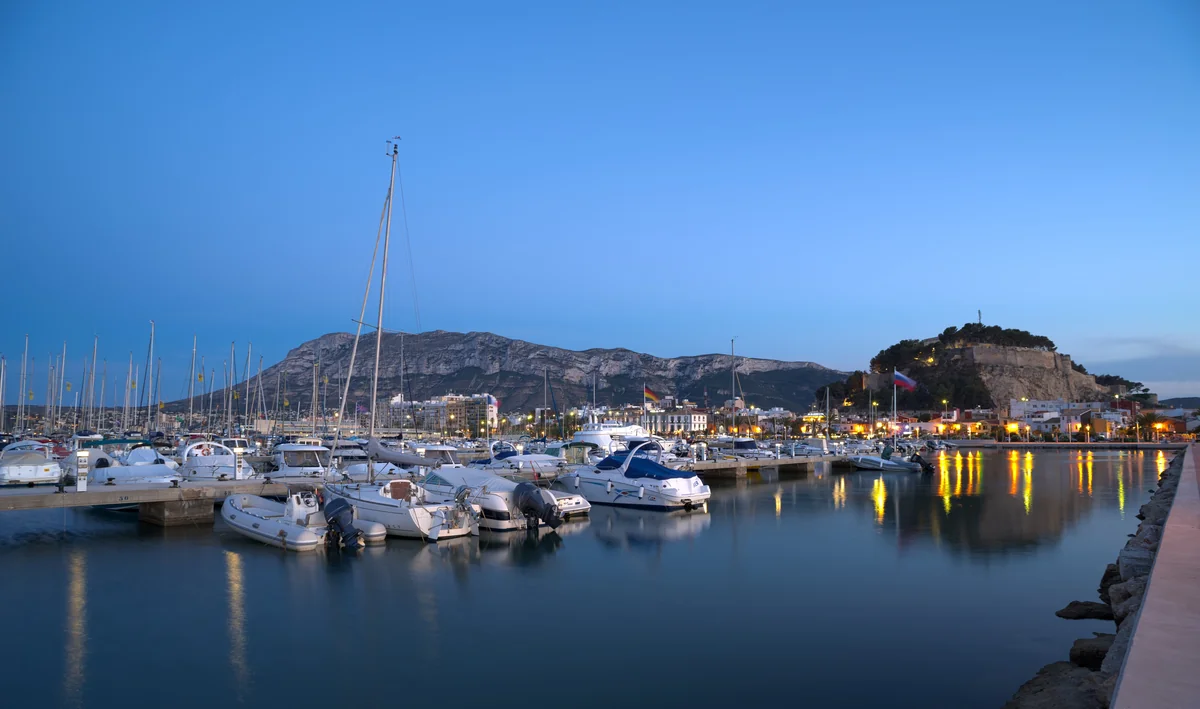 View of Dénia - a perfect place to relax and enjoy your jacuzzi
