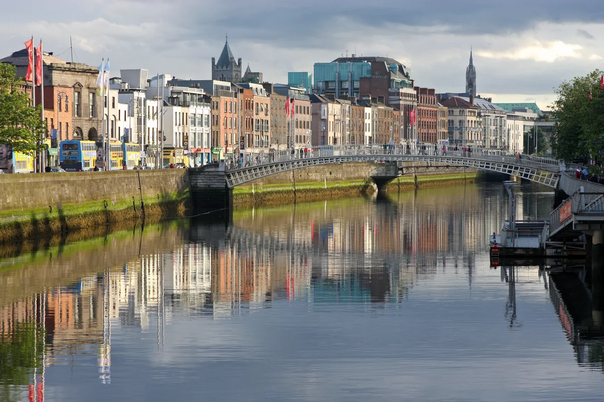 View of Dublin - a perfect place to relax and enjoy your jacuzzi