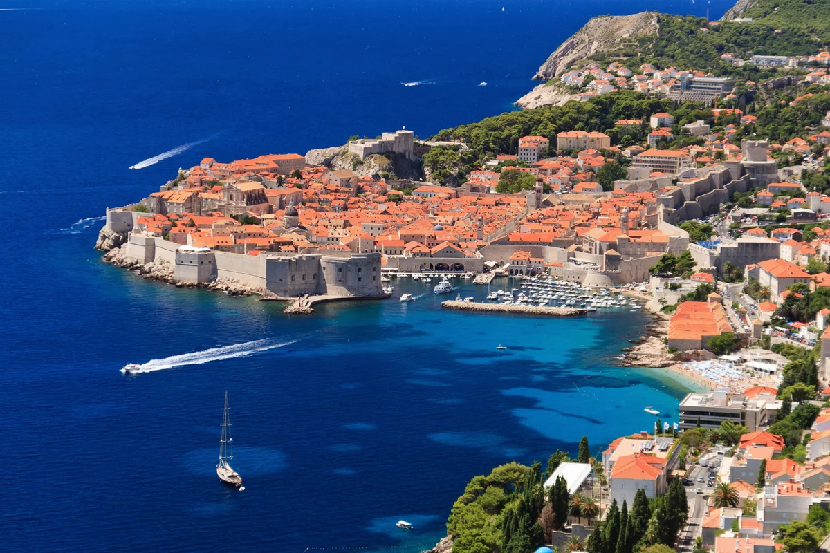 View of Dubrovnik - a perfect place to relax and enjoy your jacuzzi
