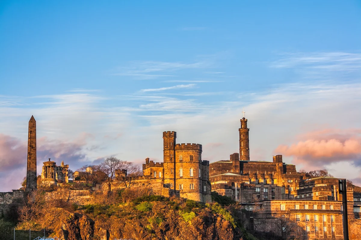 View of Edinburgh - a perfect place to relax and enjoy your jacuzzi