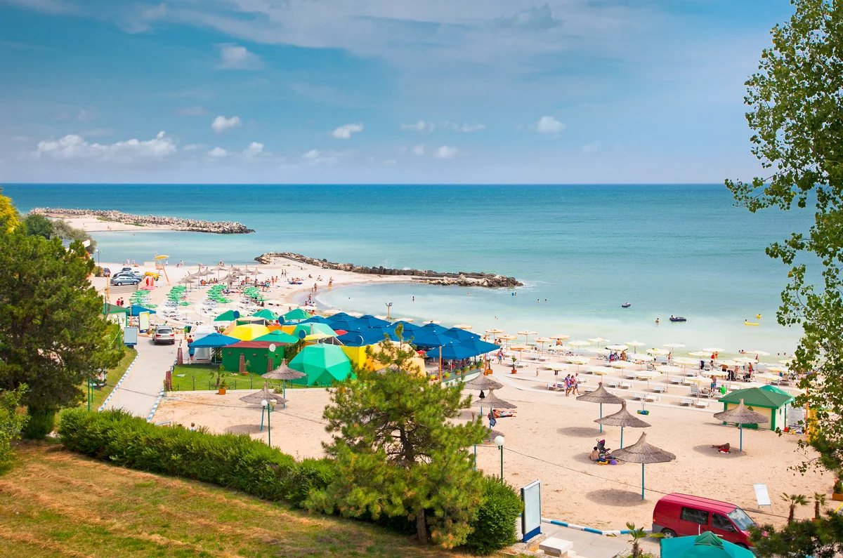 View of Eforie Nord - a perfect place to relax and enjoy your jacuzzi