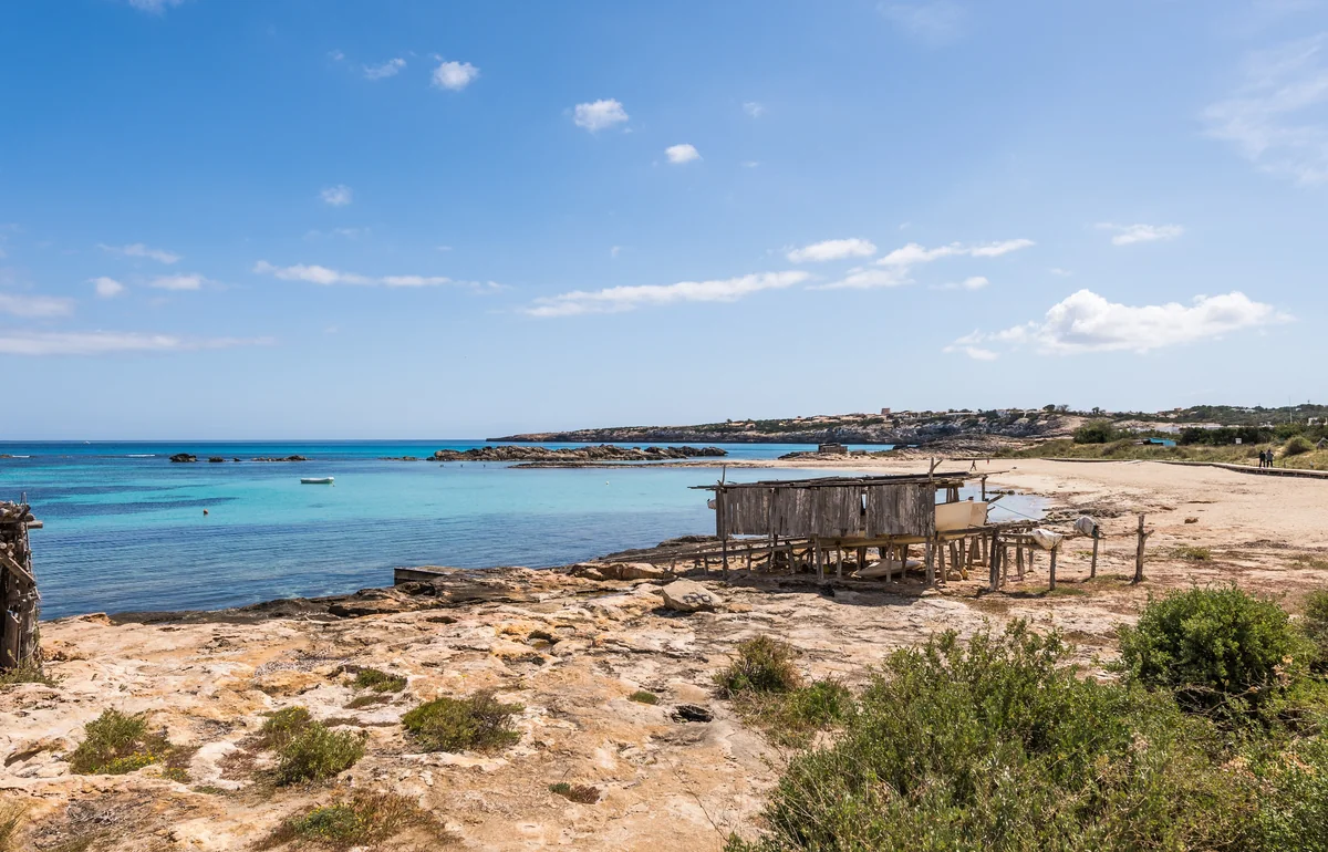 View of Formentera - a perfect place to relax and enjoy your jacuzzi