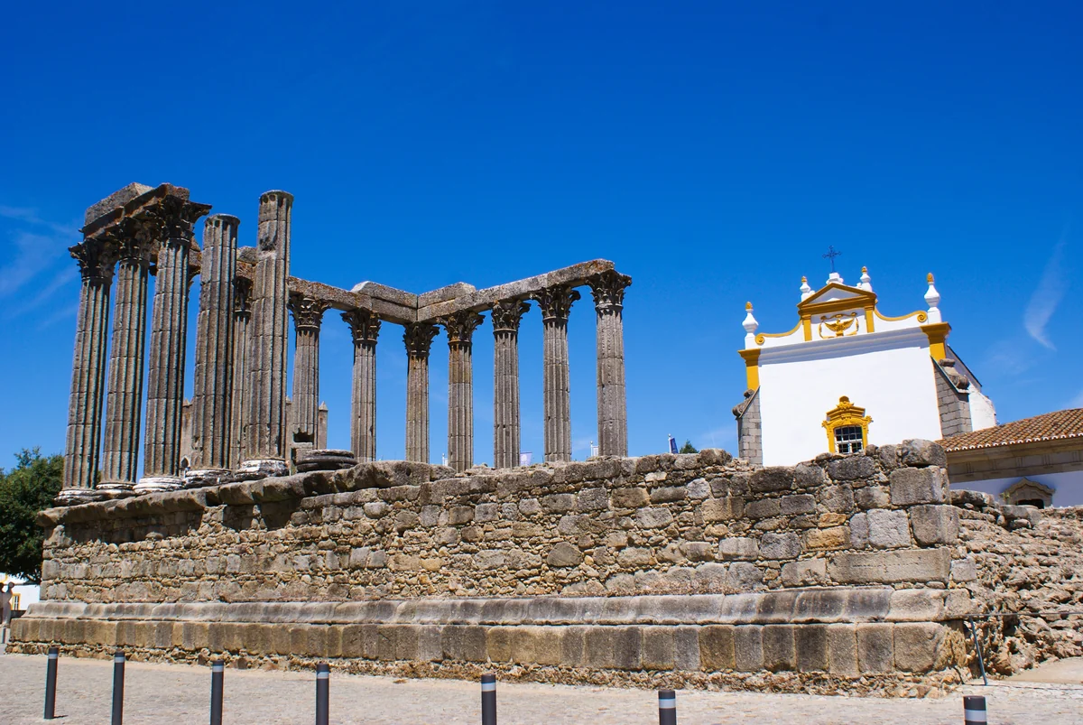 View of Evora - a perfect place to relax and enjoy your jacuzzi