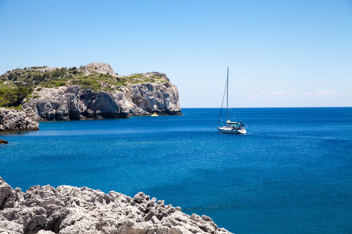 View of Faliraki - a perfect place to relax and enjoy your jacuzzi