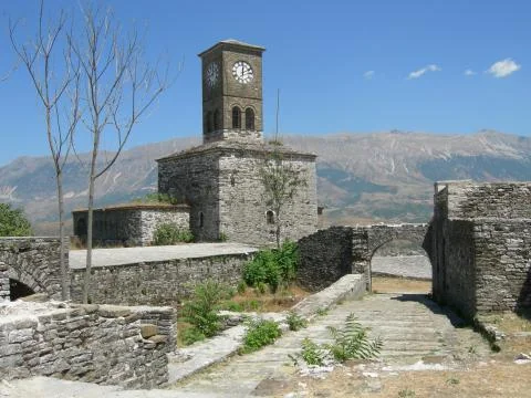 View of Gjirokastra - a perfect place to relax and enjoy your jacuzzi