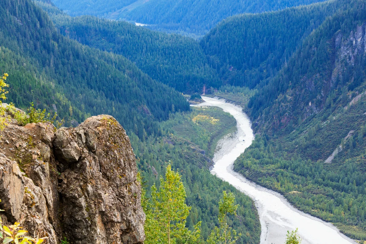 View of Golden - a perfect place to relax and enjoy your jacuzzi
