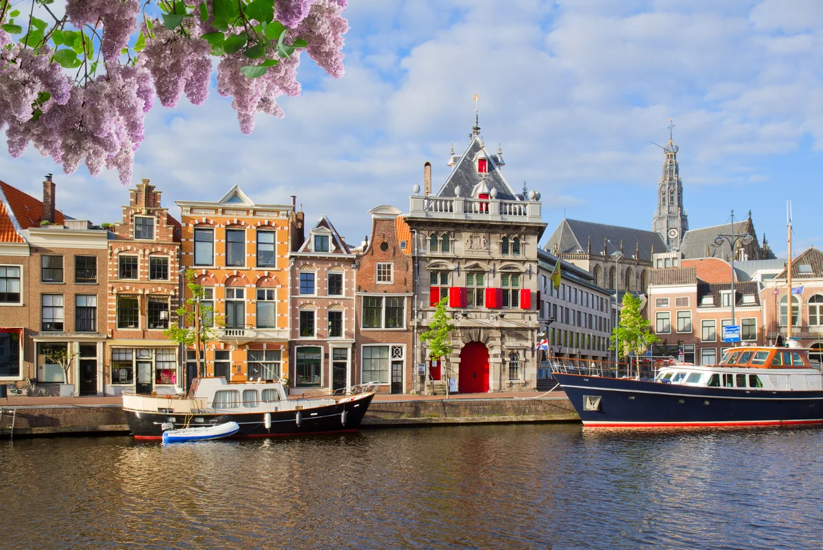 View of Haarlem - a perfect place to relax and enjoy your jacuzzi